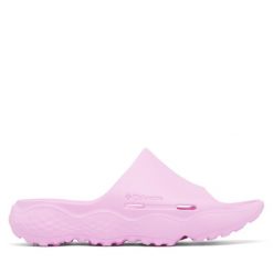 Klapki Columbia. Fioletowe klapki damskie Columbia, bez wzorów, bez obcasa, bez zapięcia. Za 149.99 zł.