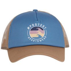 Czapka męska Protest PRTMARKBY cap. Niebieskie czapki męskie Protest, bez wzorów. Za 119.99 zł.