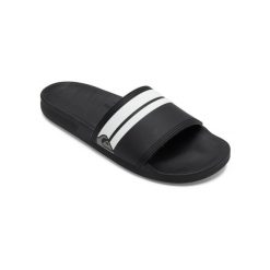 Sandały wsuwane dla Mężczyzn RIVI SLIDE Multicolore. Czarne sandały męskie Quiksilver, bez wzorów, z gumy, sportowe, bez zapięcia. Za 179.99 zł.