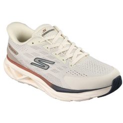Buty sportowe męskie Skechers Glide step Vortex. Brązowe buty sportowe męskie Skechers, bez wzorów, bez zapięcia, na fitness i siłownię. Za 590.00 zł.