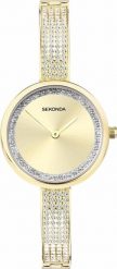 Zegarek Sekonda Zegarek damski Sekonda 40598 złoty. Żółte zegarki damskie Sekonda, złote. Za 487.00 zł.