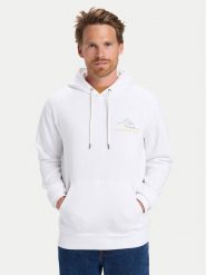 Quiksilver Bluza Light Waves EQYFT05168 Biały Regular Fit. Białe bluzy męskie Quiksilver, m, bez wzorów, z syntetyku, bez ramiączek, bez kaptura. Za 249.99 zł.