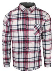 Flanelowa Koszula Sportowa (Casual) - Brave Soul - Duża Krata. Koszule męskie Brave Soul, l, bez wzorów, z bawełny, casualowe, bez kołnierzyka, bez ramiączek. Za 99.00 zł.