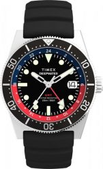 Zegarek Timex Zegarek męski Timex TW2W75000 czarny. Czarne zegarki męskie Timex, bez wzorów. Za 1,249.00 zł.