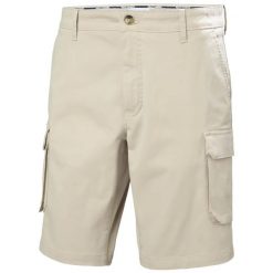 Spodenki cargo Helly Hansen Bryggen. Brązowe szorty męskie Helly Hansen, bez wzorów. Za 339.00 zł.