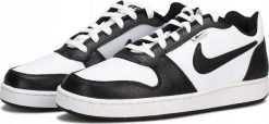 BUTY MĘSKIE NIKE EBERNON LOW PREM PREMIUM PANDA AQ1774-102 r.43. Buty sportowe męskie Nike, bez wzorów, bez zapięcia. Za 318.91 zł.