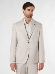 Finshley & Harding London kurtka modułowa z zawartością lnu - BIG Mężczyźni Comfort Fit szary, 52. Szare kurtki męskie Finshley & Harding London, m, bez wzorów, bez kaptura. Za 599.95 zł.