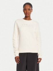 Armani Exchange Bluza XW000985 AF14284 U1003 Écru Regular Fit. Bluzy damskie Armani Exchange, l, bez wzorów, z bawełny, bez ramiączek, bez kaptura. Za 569.99 zł.