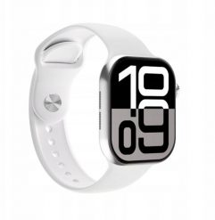 PLATINET SMART WATCH ZEGAREK SPORTOWY BLUETOOTH PRO MINI, 190 MAH, 1,85" SILVER [46208]. Szare zegarki smartwatch Xiaomi, bez wzorów. Za 137.46 zł.