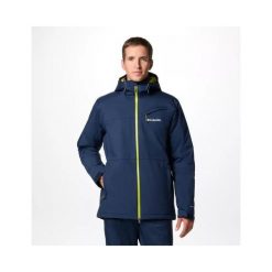 Kurtka narciarska męska Columbia Iceberg Point II Jacket z kapturem. Niebieskie kurtki sportowe męskie Columbia, na zimę, m, bez wzorów, z kapturem, narciarskie. W wyprzedaży za 782.40 zł.