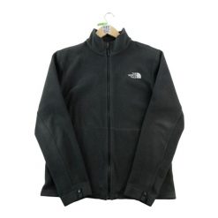 Second life - Polarowa kurtka męska czarna - Stan bardzo dobry. Czarne kurtki męskie The North Face, m, bez wzorów, z materiału, sportowe, bez kaptura. Za 186.06 zł.