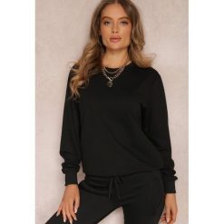 Czarna Bluza Sofaris. Czarne bluzy damskie Renee, l, bez wzorów, z bawełny, casualowe, bez ramiączek, bez kaptura. Za 39.99 zł.