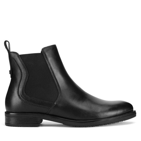 Sztyblety Lasocki. Czarne botki damskie Lasocki, bez wzorów, bez obcasa, na płaskiej podeszwie, bez zapięcia. Za 239.99 zł.