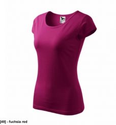 MALFINI - ADLER - Koszulka damska, 150 g/m fuchsia red XS. Czerwone bluzki damskie MALFINI, m, bez wzorów, bez kołnierzyka, bez ramiączek. Za 16.02 zł.