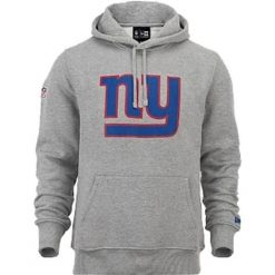 Bluza z kapturem New York Giants NFL. Szare bluzy męskie New Era, m, bez wzorów, z kapturem. Za 294.50 zł.