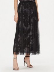 Liu Jo Spódnica tiulowa TA4019 J4623 Czarny Regular Fit. Czarne spódnice damskie Liu Jo, xs, bez wzorów, z syntetyku, midi. Za 389.99 zł.