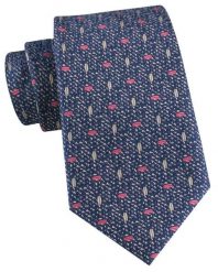 Męski Krawat - Niebieski w Drobny, Melanżowy Wzór - Alties. Niebieskie krawaty i muchy Alties, bez wzorów, z tkaniny, eleganckie. Za 55.00 zł.