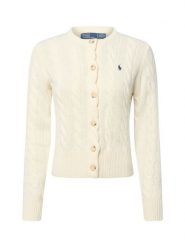 Polo Ralph Lauren Kardigan z zawartością kaszmiru Kobiety Kaszmir biały, XL. Białe kardigany damskie Polo Ralph Lauren, xl, bez wzorów, z kaszmiru, bez kołnierzyka. Za 1,199.95 zł.