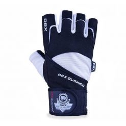 Rękawiczki na siłownię dla dorosłych DBX Bushido DBX-WG-162 GRIP-X. Białe rękawiczki męskie DBX BUSHIDO, bez wzorów. Za 62.99 zł.