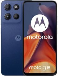 Smartfon Motorola Moto G15 4/128GB Granatowy. Niebieskie smartfony Motorola. Za 726.00 zł.