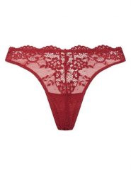 Guess Stringi O4YE01 PZ01C Czerwony. Czerwone majtki damskie Guess, z syntetyku. Za 119.99 zł.