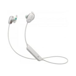 SONY słuchawki bezprzewodowe WI-SP600N, białe/szare. Białe słuchawki bezprzewodowe SONY. W wyprzedaży za 489.00 zł.