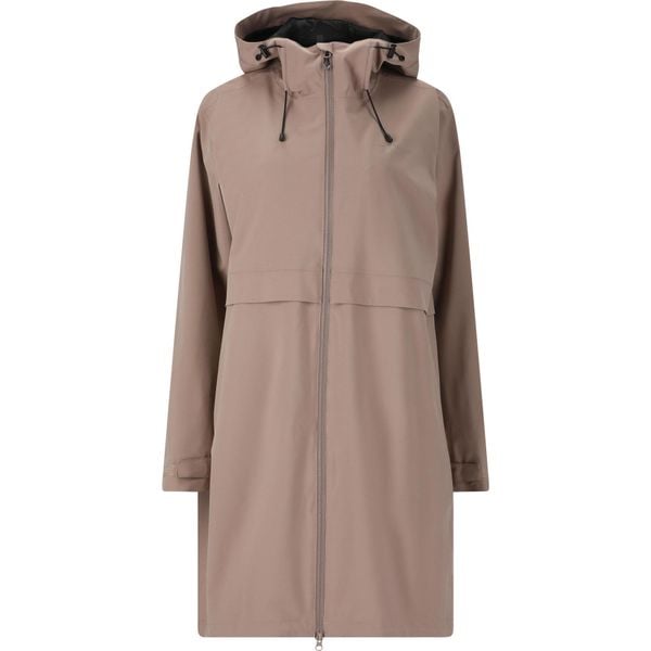 Damska kurtka wodoodporna Weather Report Daytan AWG W-Pro 15000. Brązowe kurtki sportowe damskie Weather Report, bez wzorów, bez ramiączek, bez kaptura, trekkingowe. W wyprzedaży za 385.00 zł.