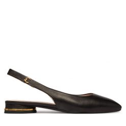 Baleriny Coccinelle. Czarne balerinki damskie Coccinelle, bez wzorów, bez obcasa, bez zapięcia. Za 899.99 zł.