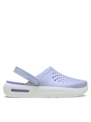 Crocs Klapki InMotion Clog 209964 Fioletowy. Fioletowe klapki męskie Crocs, bez wzorów, z tworzywa sztucznego, bez zapięcia. Za 259.99 zł.