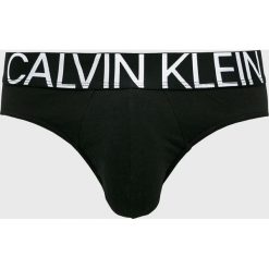 Calvin Klein Underwear - Slipy. Czerwone slipki męskie Calvin Klein Underwear, m, bez wzorów, z bawełny. W wyprzedaży za 99.90 zł.