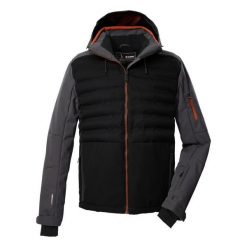 Kurtka pikowana Killtec KSW 72. Brązowe kurtki sportowe męskie KILLTEC, m, bez wzorów, z puchu, bez kaptura, narciarskie. Za 941.00 zł.