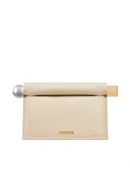 JACQUEMUS Torebka La Pochette Rond 24E233BA356-3171 Écru. Torebki do ręki damskie JACQUEMUS, bez wzorów, ze skóry, bez dodatków. Za 3,649.00 zł.