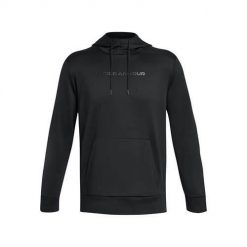 Bluza sportowa męska Under Armour Fleece Graphic Hd. Czarne bluzy sportowe męskie Under Armour, m, bez wzorów, z kapturem. Za 403.00 zł.