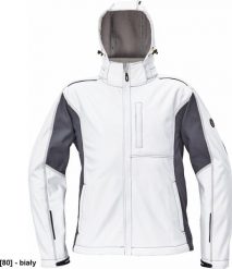CERVA DAYBORO softshell - męska kurtka softshellowa, odpinany kaptur, odblaskowe elementy, 100% poliester - biały XXL. Białe kurtki męskie CERVA, m, bez wzorów, z poliesteru, bez kaptura. Za 232.39 zł.