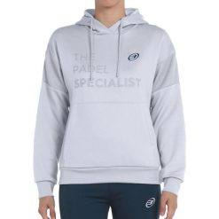 Sweatshirt Bullpadel Naos Woman. Szare bluzy męskie bullpadel, bez wzorów, bez kaptura. W wyprzedaży za 187.40 zł.