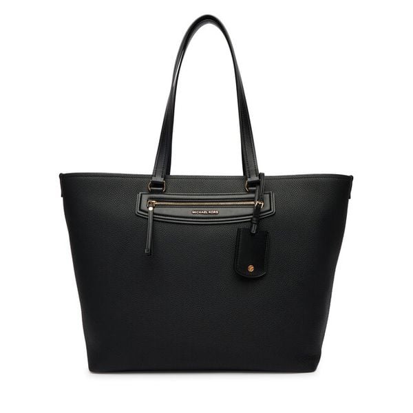 Torebka MICHAEL Michael Kors. Czarne shopperki damskie MICHAEL Michael Kors, bez wzorów, bez dodatków. Za 894.99 zł.