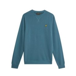 Bluza z okrągłym dekoltem Lyle & Scott. Brązowe bluzy męskie LYLE AND SCOTT, m, bez wzorów, bez ramiączek, bez kaptura. Za 316.70 zł.