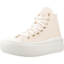 Tenisówki Converse Model Chuck Taylor Move Hi Kolor Pomarańczowy. Brązowe trampki i tenisówki damskie Converse, z aplikacjami, z tkaniny, bez zapięcia. Za 370.35 zł.