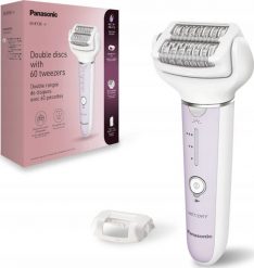 Depilator Panasonic Panasonic ES-EY30A 60 pęset(y) Fioletowy, Biały. Depilatory PANASONIC. Za 376.63 zł.