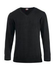 Clique sweter męski Aston dekolt V 100% bawełna czarny – black. Czarne swetry męskie CLIQUE, m, bez wzorów, z bawełny, bez kołnierzyka, bez ramiączek. Za 233.95 zł.