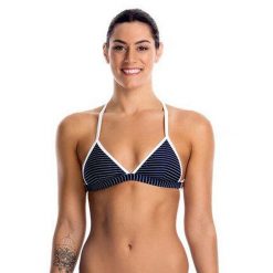 Funkita Góra Od Bikini Top White Stripes. Czarne bikini Funkita, bez wzorów. Za 39.00 zł.