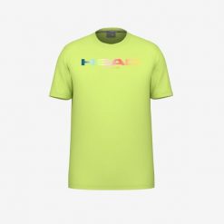 Camiseta Head Rainbow. Zielone koszulki sportowe męskie Head, m, bez wzorów, bez ramiączek, tenisowe. W wyprzedaży za 153.00 zł.