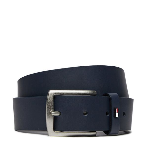 Pasek Męski Tommy Hilfiger. Niebieskie paski męskie Tommy Hilfiger. Za 129.99 zł.