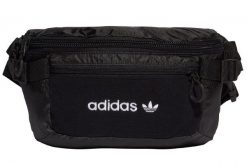 Torebka nerka adidas Premium Essentials Large Waist Bag pojemność 5 L. Czarne saszetki i nerki męskie Adidas, bez wzorów, z materiału. Za 155.90 zł.