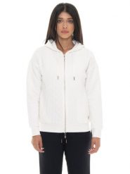 Bluza damska Leone 1947 Apparel Braid z kapturem i zamkiem z dzianiny na zimę. Czarne bluzy damskie LEONE 1947 APPAREL, na zimę, m, bez wzorów, z dzianiny, bez ramiączek, z kapturem. Za 383.11 zł.