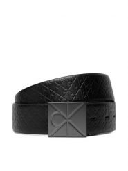 Calvin Klein Pasek Męski Emblem Plaque W/ Aop 35Mm Adj/Re LV04D7083G Czarny. Czarne paski męskie Calvin Klein, ze skóry. Za 329.99 zł.