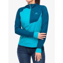 Bluza wspinaczkowa damska Mountain Equipment Aiguille Hooded Top. Niebieskie bluzy damskie MOUNTAIN EQUIPMENT, s, bez wzorów, bez ramiączek, bez kaptura. Za 328.99 zł.