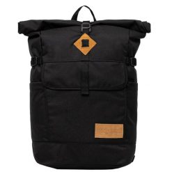 Plecak sportowo-turystyczny dla dorosłych JanSport Hatchet Rolltop Backpack. Czarne plecaki damskie Jansport, bez wzorów, sportowe. Za 339.99 zł.