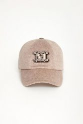 Czapka z daszkiem damska kaszmirowa Ordine MAX MARA ACCESSORI. Czapki damskie Max Mara Accessori, bez wzorów, z kaszmiru. Za 1,679.00 zł.