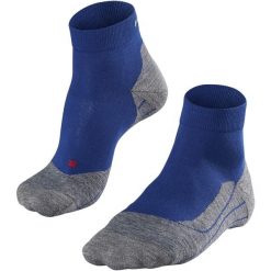 Skarpetki Falke RU4. Czarne skarpety męskie Falke, bez wzorów, z materiału. Za 133.50 zł.